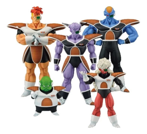 Coleccion X5 Fuerzas Especiales Ginyu Dragon Ball Z 