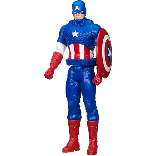 Figura Capitán América Marvel Avengers Titan Hero Serie