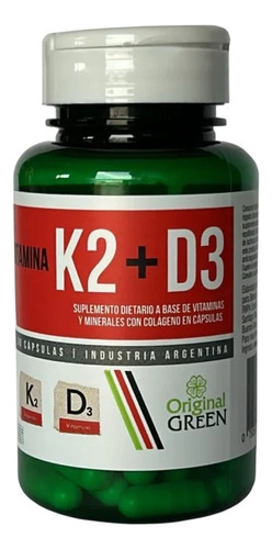 K2+d3 Sistema Inmune Original Green 30 Cap Neutro