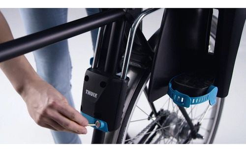 Imagem 7 de 8 de Cadeirinha Traseira Bike Thule Ridealong Lite Grey - Thule