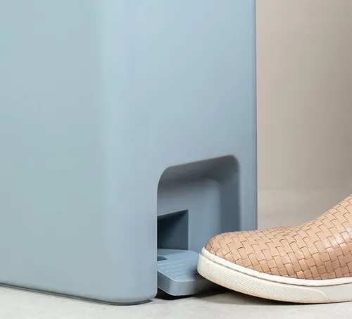 Basurero con Pedal y Tapa 12 Litros Cocina/Baño Canasto/Basura