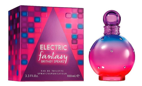 Perfume Fantasy Electric 100ml Dama Britney Spears Original 