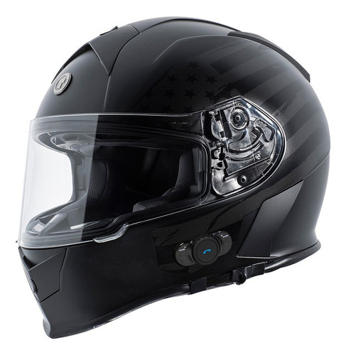 Torc T14b Mako Casco De Cara Completa Con Bluetooth Integra.