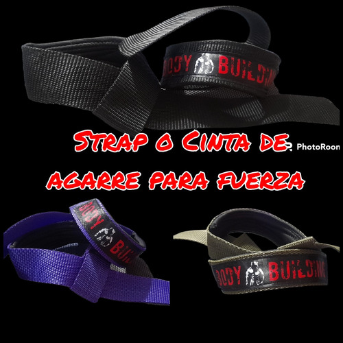 Strap O Cinta Para Fuerza Gimnasio 