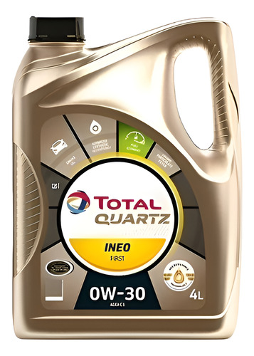 Aceite Peugeot Quartz Sintético 0w30 4l Bidón