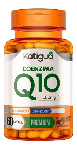 Coenzima Q10 Coq10 Vegano Katigua 60 Caps