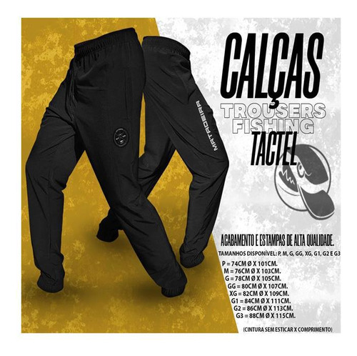 Calça De Pesca Matadeira Tactel Fishing Cinza Tamanho G1