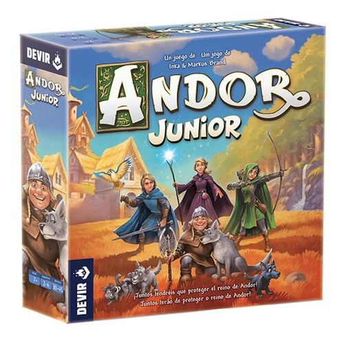 Andor Junior - Juego De Mesa En Español - Devir