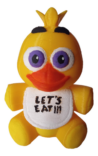 Fligura Plush De Fnaf Chica Impresion 3d
