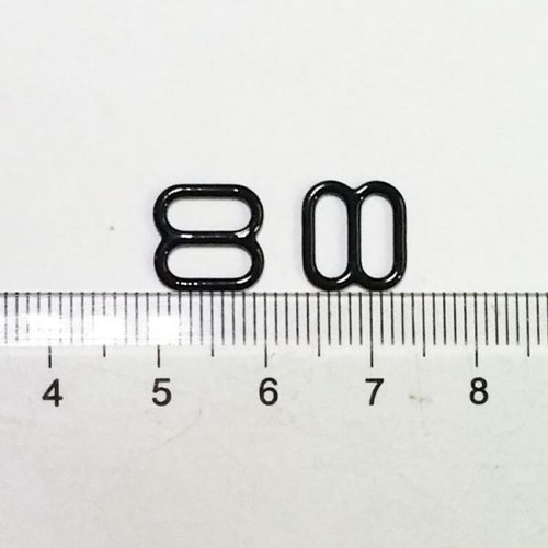 Correas De Negro Control Deslizante De 10 Mm X 8 Mm