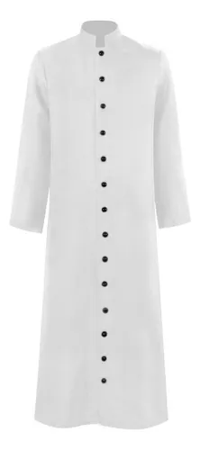 Bata Medieval De Sacerdote De Iglesia, Chaqueta, Sotana, Pre