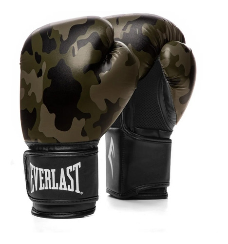 Luva De Treino Boxe Muay Thai 10oz Spark Camuflada Everlast