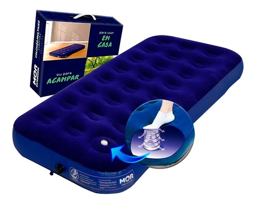 Imagem 3 de 4 de Kit Barraca Camping 4 Pessoas +2 Colchões De Ar Solteiro