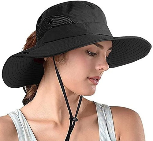 Bonita Visera Solar Femenina Con Línea Uv Y Protección Solar