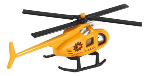 4 Set De Avión Y Helicóptero De Metal Para Niños 4 Piezas