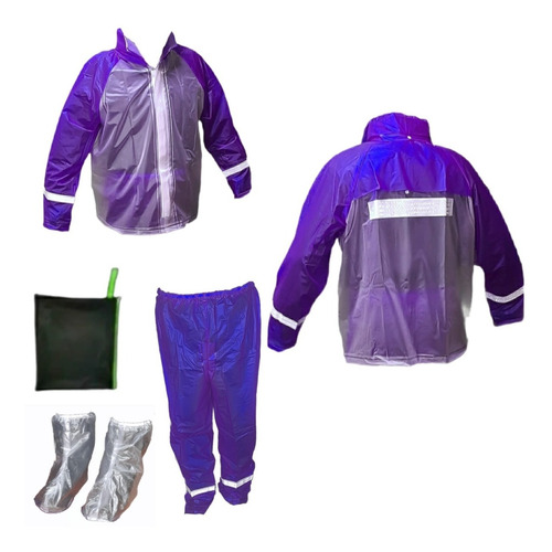 Impermeable Moto Traje Impermeable Dama 