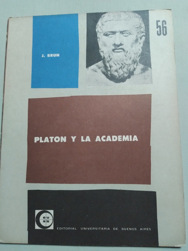 Jean Brun: Platón Y La Academia - Eudeba (Usado)
