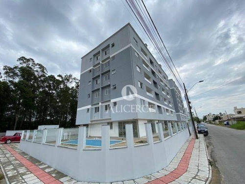 Imagem 1 de 21 de Apartamento 2 Dorm. Com Suíte Em Aririú - Palhoça - Sc - Ap2115