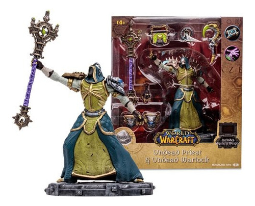 Undead Priest Warlock Common Mcfarlane World Of Warcraft Fig