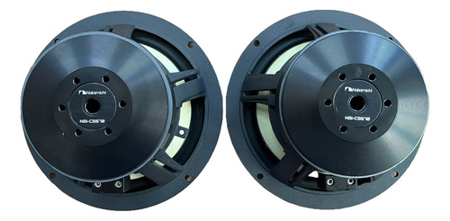 Kit 2 Vias Alto Falante 6 Polegada Nsics670 Nakamichi 150wrm