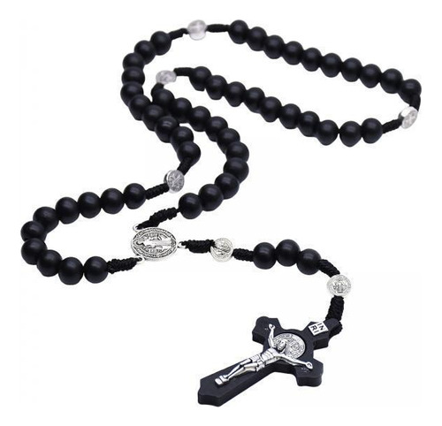 2 Rosario Cruz Colgante Cadenas Hombres Regalos Para Hombres