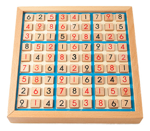 Tablero Educativo Sudoku Chessboard De 81 Cuadrículas