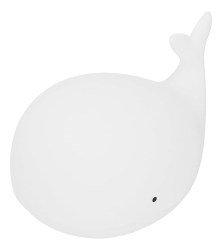 Luz Nocturna Usb De 1,3 W Con Forma De Ballena, 7 Colores, M