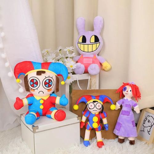 Y El Increíble Payaso De Circo Digital Con Forma De