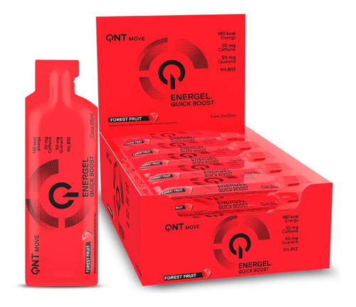 Sachet 55 Ml C/u Gel Energetico Energel Frutos Del Bosque