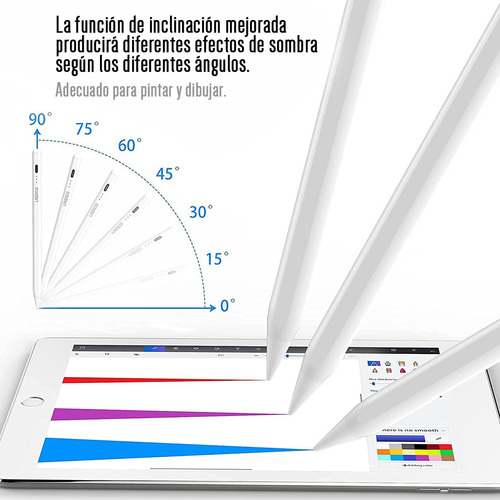 Lápiz Stylus Para Ipad Pluma Universal Carga Rápida Magnétic