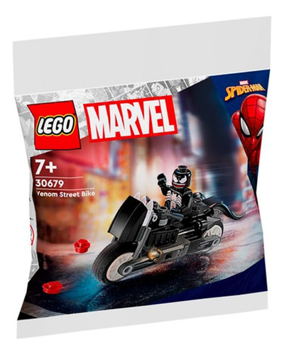 Set De Construcción Lego Marvel Venom's Motorcycle Con Minif