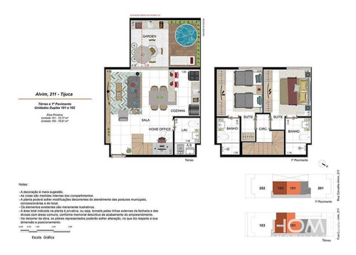 Imagem 2 de 9 de Apartamento Com 2 Dormitórios À Venda, 73 M² Por R$ 719.000,00 - Tijuca - Rio De Janeiro/rj - Ap2013