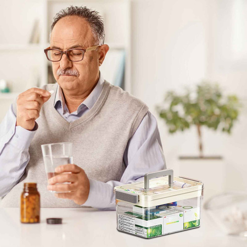 Caja De Almacenamiento Multicapa Medicinedd Household Medici