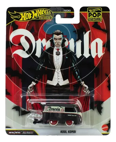 ホットウィール　Pop Culture Dracula Kool KOMBI Hot Wheels Premium Pop Culture Kool Kombi Dracula | MercadoLivre