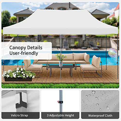 Doit 10 Pies X 20 Pies Pop-up Gazebo De La Carpa Con Dosel P