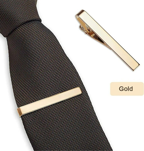 3 Pcs Pasador De Corbata De Metal Con Clip De Resorte