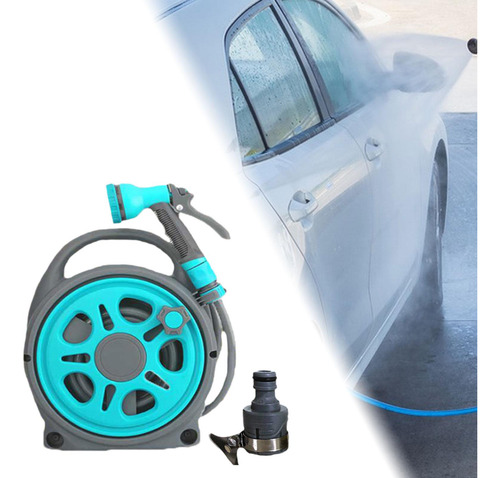 Carrinho De Tubulação De Água Mini Conjunto Azul 12cm