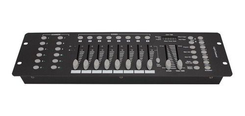 Imagen 2 de 3 de Venetian Cl 400 Consola Dmx 512 Universal 192 Canales Negra