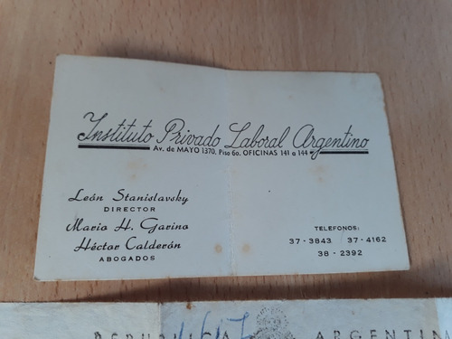 Antiguo Telegrama Colacionado Desalojo Año 1955 Mas Tarjeta (Usado)