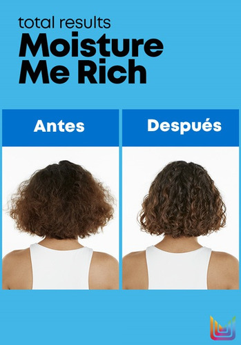 Imagen 4 de 5 de Shampoo Moisture Me Rich X300 Total Results Matrix