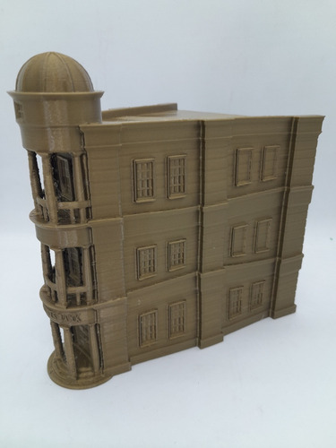 Gringotts Bank Harry Potter Impreso En 3d