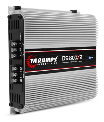 Módulo Taramps Ds800x2 800w Rms Amplificador 2 Ohms 2 Canais