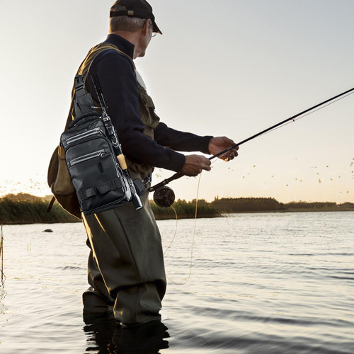 Mochila, Caja De Aparejos, Impermeable, Bolsa De Pesca Con E