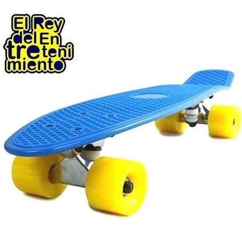 Imagen 3 de 6 de Skate Longboard Penny Patineta Aluminio Ruedas Pu - El Rey