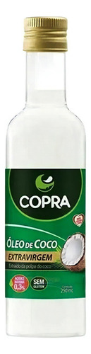 Óleo De Coco Extra Virgem Copra Garrafa 250ml