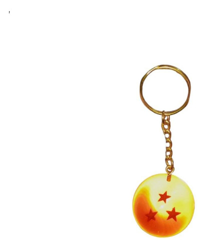 Llavero Dragon Ball Z Esfera De 1 A 7 Estrellas Esfera 3 Estrellas