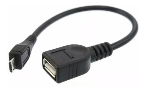 Imagem 2 de 4 de Cabo Otg Usb Pendrive Para Celular Tablet Universal Microusb