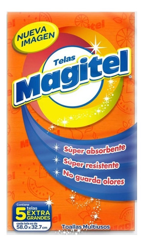 Tela Multiusos Magitel C/5 Piezas