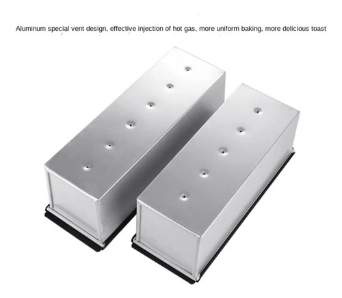 Molde De Pan Antiadherente Toast Box