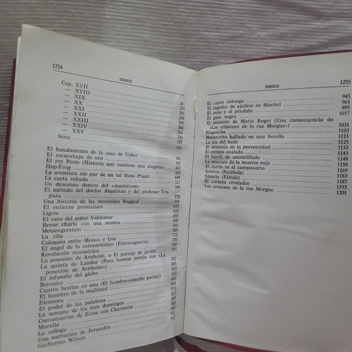 Imagen 4 de 10 de Narraciones Completas Edgar Allan Poe Aguilar Encuadernado